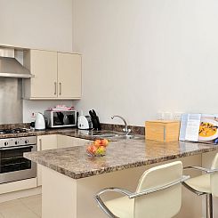 Appartement Apartment mit Balkon für vier Personen