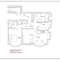 Appartement Belle House, Apt 1