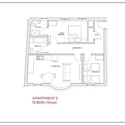 Appartement Belle House, Apt 3
