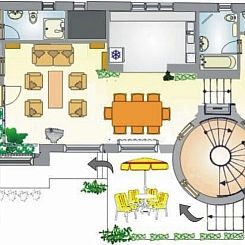 Appartement Wohnung mit privatem Pool