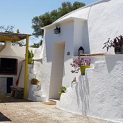 Appartement Picoco' Trullo mit privatem Garten und Grill