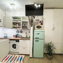 Appartement Flacher Strand und Zentrum, Privatparkplatz