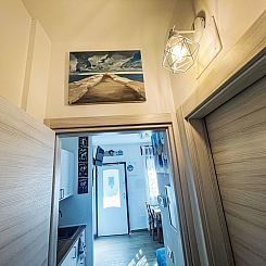 Appartement Flacher Strand und Zentrum, Privatparkplatz