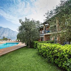 Appartement Studio mit Seeblick, BBQ und Gemeinschaftspool