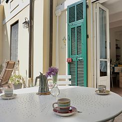 Appartement Villa in der Stadt-Privatparkplatz-Garten-6Gäst