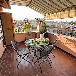 Appartement Spanische Treppe Rom Blick