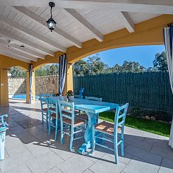 Vakantiehuis Schöne moderne Villa mit privatem Pool.