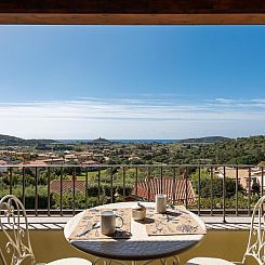 Appartement Haus mit Panoramablick in Chia in natürlicher U