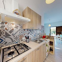 Appartement mit Grill, Terrasse und Garten