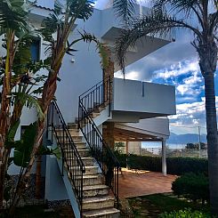 Appartement Wohnung Glicine mit Schwimmbad und Meerblick
