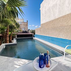 Vakantiehuis Poseidon, Villa am Meer mit Panoramaterrasse