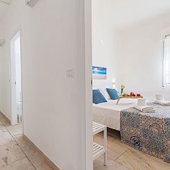 Appartement Edoné, Wohnung mit Blick auf einen Sandstrand