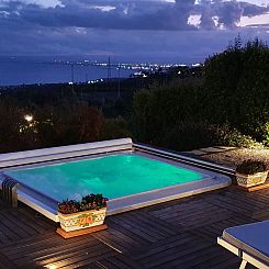 Vakantiehuis Zyklopenhaus. Erstaunliche Aussicht und private