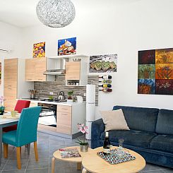Appartement Ein-Zimmer-Wohnung 'Capo House' mit Balkon