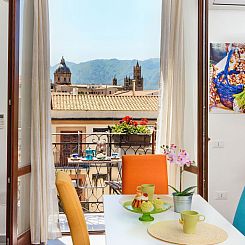 Appartement Ein-Zimmer-Wohnung 'Capo House' mit Balkon