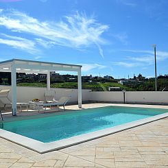 Vakantiehuis Chalet mit privatem Pool 8 Plätze klimatisiert
