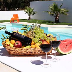 Vakantiehuis Villa in Sizilien am Meer mit beheiztem Pool
