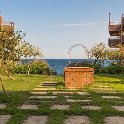 Appartement Wohnung 'Blue Wood' in Strandnähe