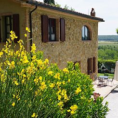 Appartement Wohnung in Riparbella mit privatem Parkplatz