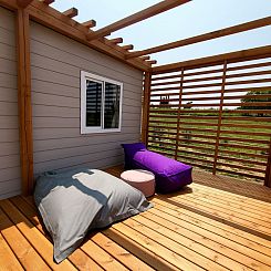 Appartement Wohnung "Bungalow" mit Whirlpool