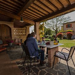 Appartement Wohnung 'Girasole Canale' mit Schwimmbad