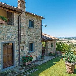 Appartement Wohnung in Cortona mit Terrasse, Garten und Gril