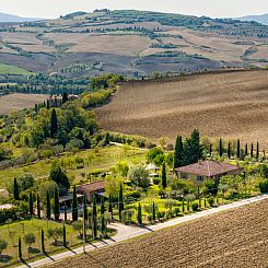Vrijstaande woning in pienza