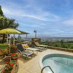 Appartement Vier-Zimmer-Wohnung 2 Bäder mit Schwimmbad zur 