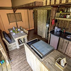 Lodgetent incl. Sanitair