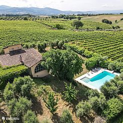 Huis met privé zwembad nabij Orvieto