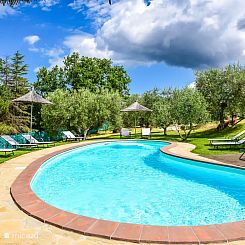 Huis met privé zwembad Trasimenomeer