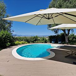 Vakantiehuis Villa Gelso mit Pool, Sauna und atemberaubender