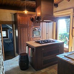 Appartement Große Wohnung mit Blick von den Bergen bis zum 