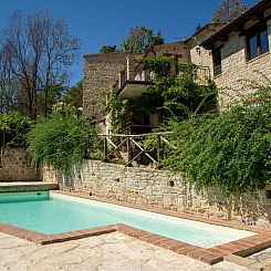 Vakantiehuis Villa mit privatem Pool in der Nähe des Dorfes