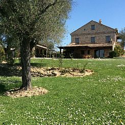 Vakantiehuis La Villa degli Ulivi - Landhaus mit privatem Po