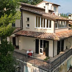 Vakantiehuis Ferienvilla casaRegina bb mit Panoramablick auf