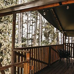 Safaritent + sanitair