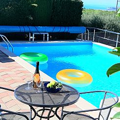 Vakantiehuis mit beheiztem Pool