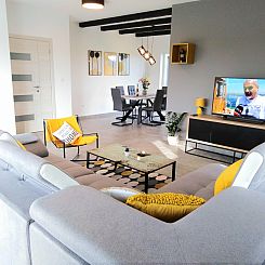 Vakantiehuis mit Terrasse, Grill und Garten