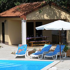 Vakantiehuis Landgut "Fragola" mit Blick auf die Berge