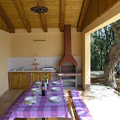 Vakantiehuis Landgut "Fragola" mit Blick auf die Berge