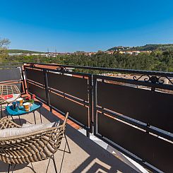 Vakantiehuis Villa Violette mit Pool nahe Stadtzentrum