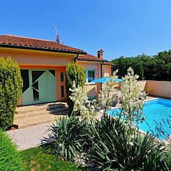 Vakantiehuis Villa Steffani in Kapelica, Istrien mit Pool