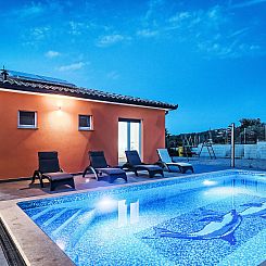 Vakantiehuis Haus Stella in Kapelica, Istrien mit privatem P