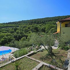 Vakantiehuis mit eigenem Pool und schönem Meerblick