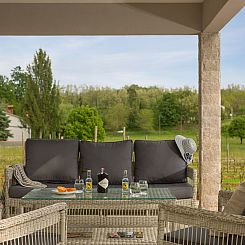 Vakantiehuis Charmante Villa mit gepflegtem Garten und behei