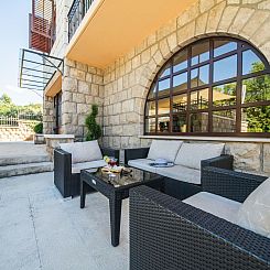 Vakantiehuis Luxuriöse Villa am Strand in Dubrovnik mit Poo