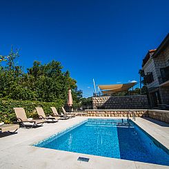 Vakantiehuis Luxuriöse Villa am Strand in Dubrovnik mit Poo