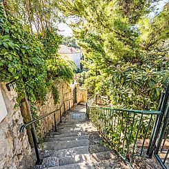 Appartement Nette Ferienwohnung in Pile mit Terrasse und Gar