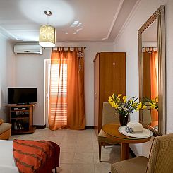 Appartement Mélanie B im ersten Stock einer Villa am Strand